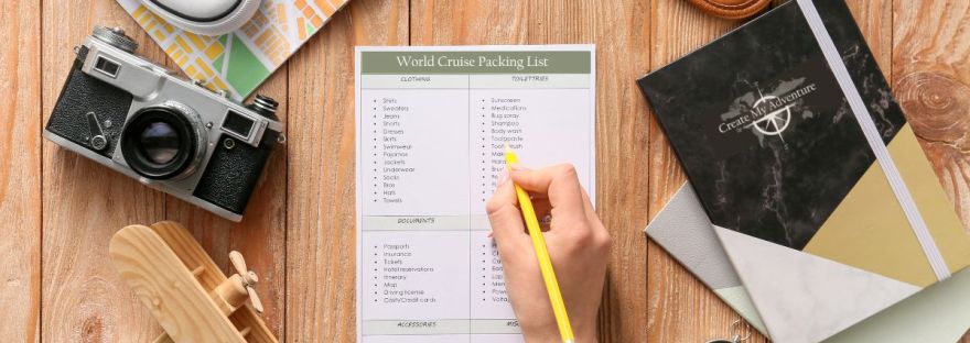 Everything to pack for a world cruise, and what to leave at home